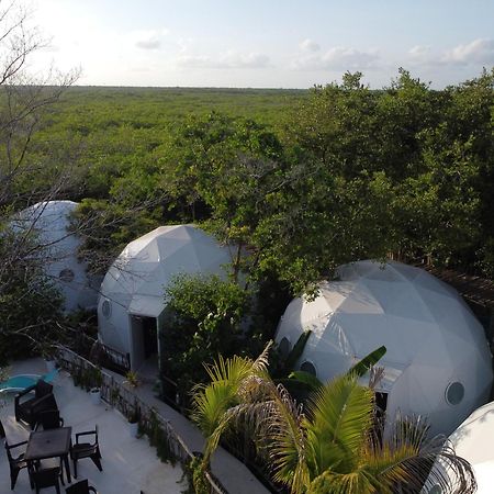 Glamping Tulum With Private Mini Pool Hotel Ngoại thất bức ảnh
