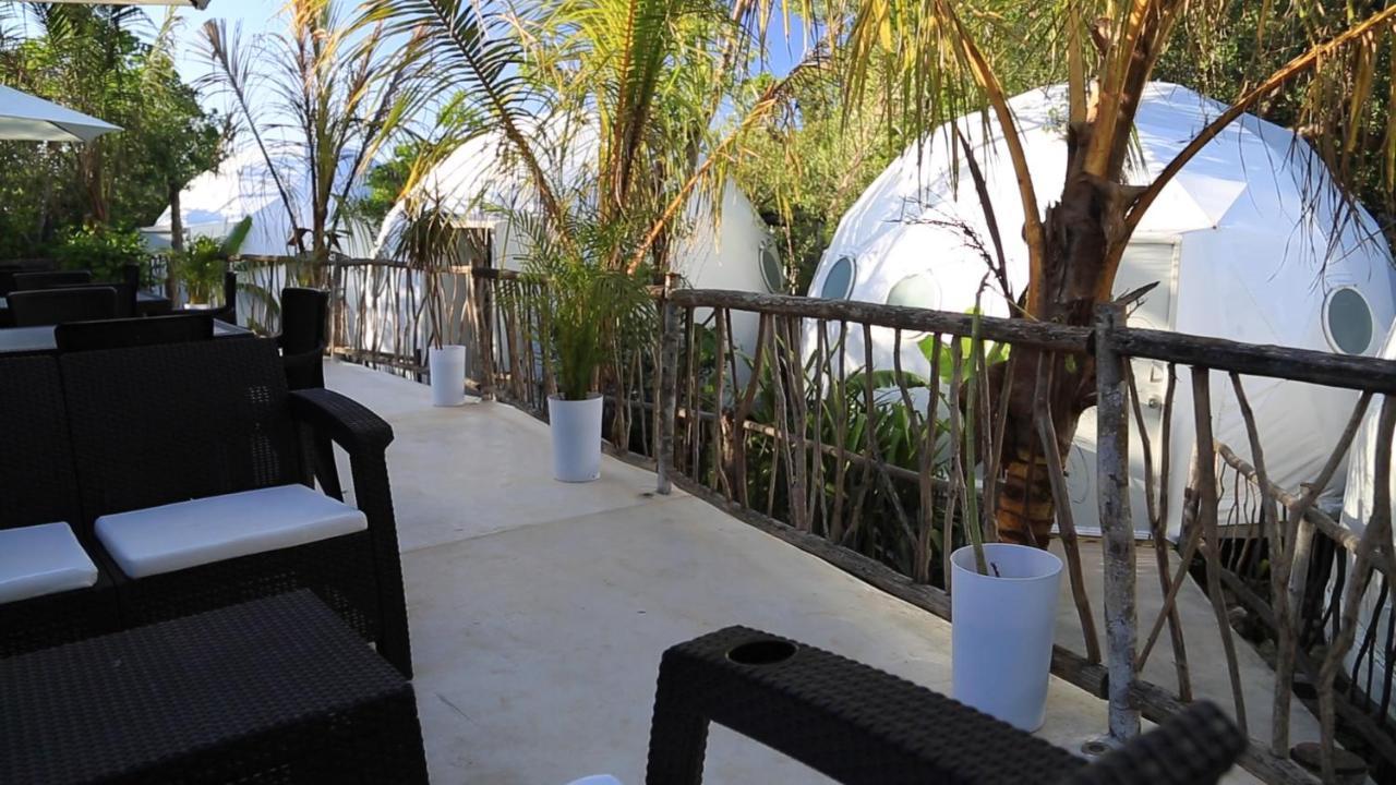 Glamping Tulum With Private Mini Pool Hotel Ngoại thất bức ảnh