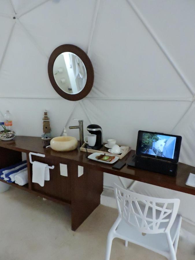 Glamping Tulum With Private Mini Pool Hotel Ngoại thất bức ảnh