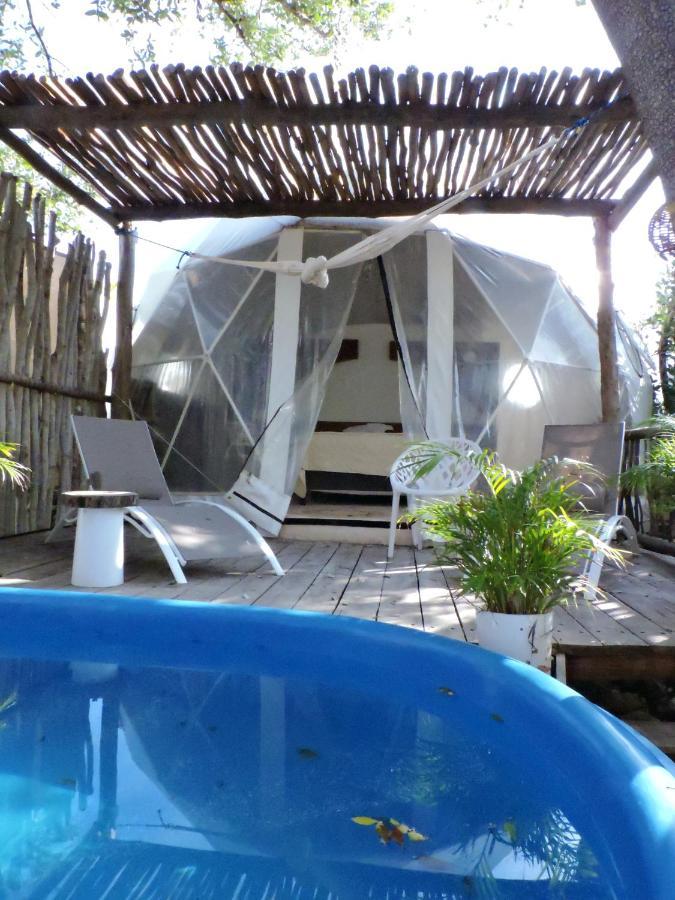 Glamping Tulum With Private Mini Pool Hotel Ngoại thất bức ảnh