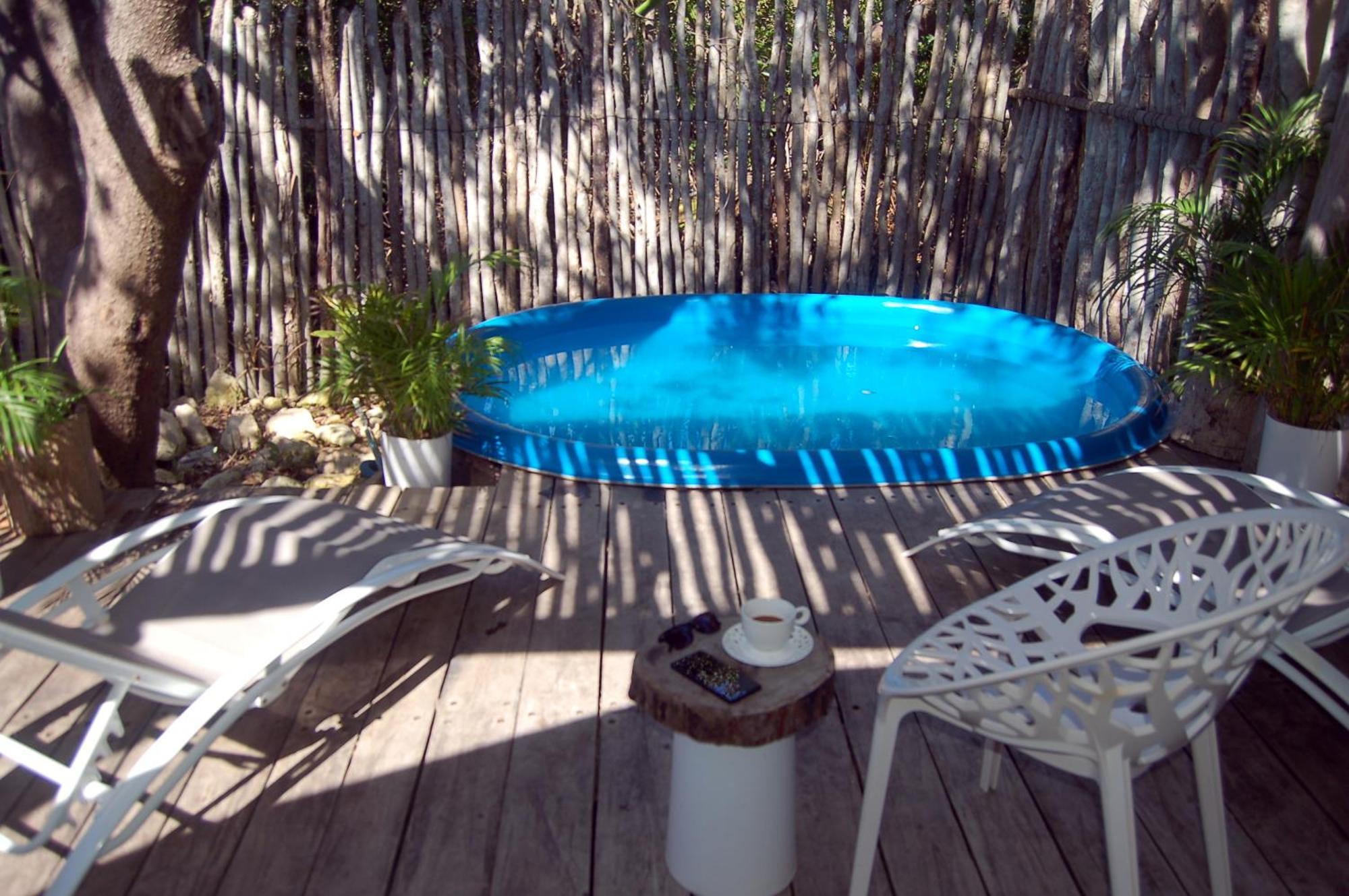 Glamping Tulum With Private Mini Pool Hotel Ngoại thất bức ảnh