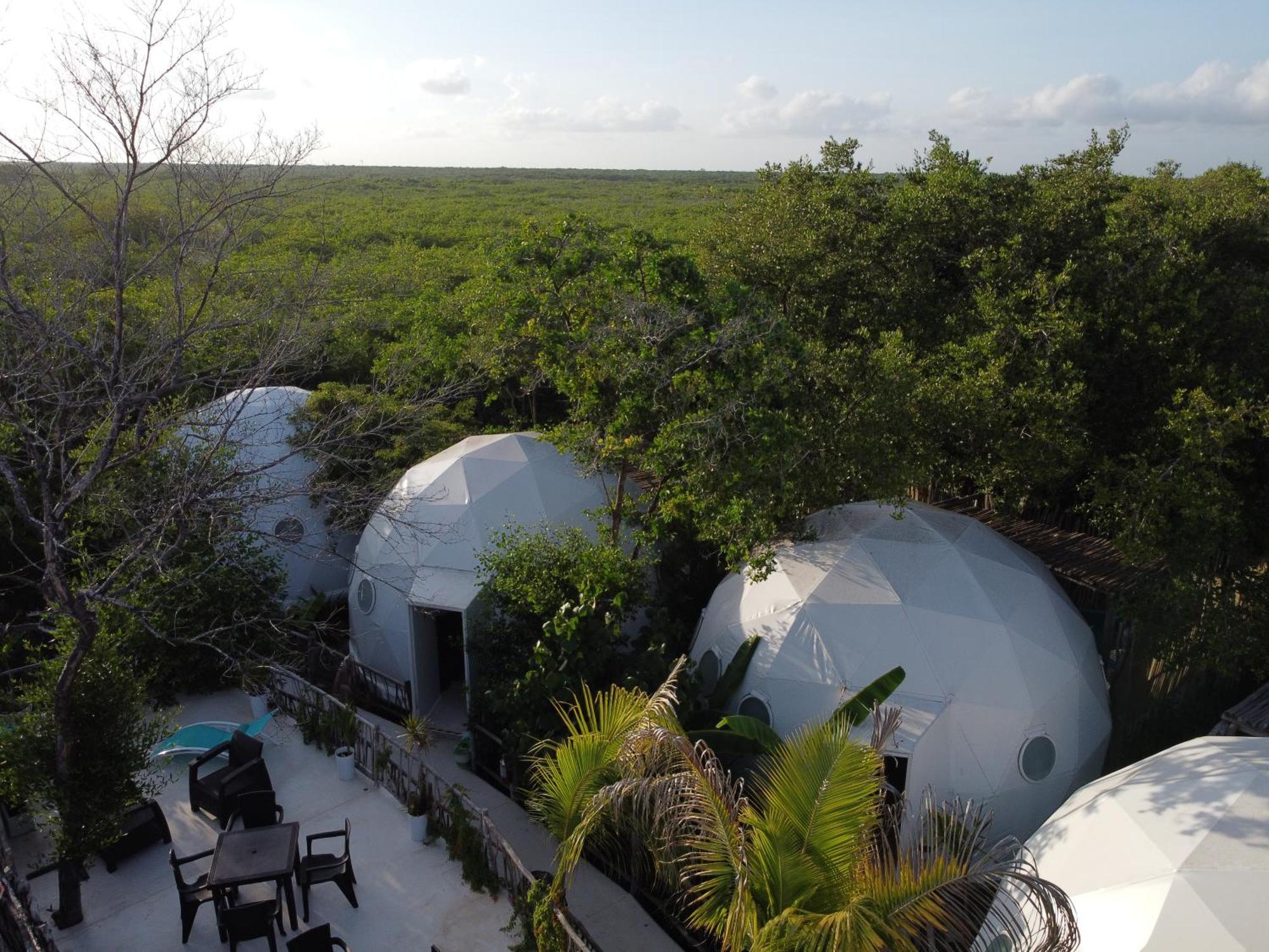Glamping Tulum With Private Mini Pool Hotel Ngoại thất bức ảnh